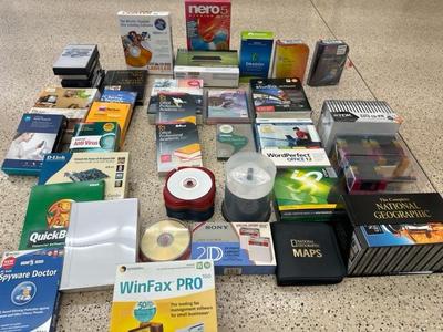 Lot 841 variety of computer software
