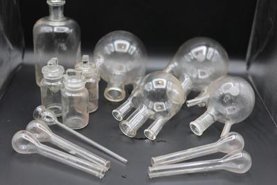 Collection of Laboratory Glass Pieces