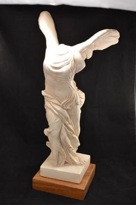 Vintage AMR Studios â€œNike of Samothraceâ€ Winged Victory Plaster Reproduction