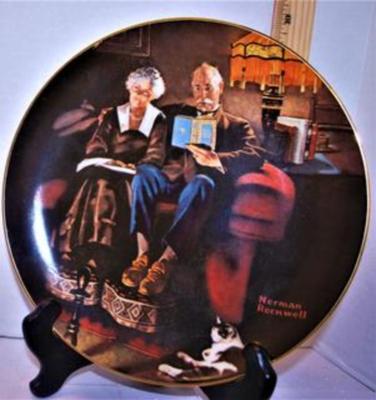 "Evening's Ease" Norman Rockwell