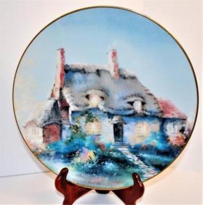 "Lullabye Cottage" by Marty Bell Collector Plate