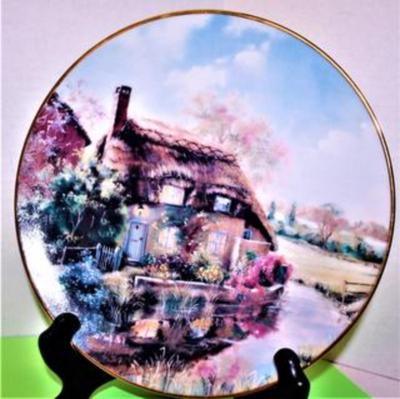 "Murrle Cottage" by Marty Bell Collector Plate