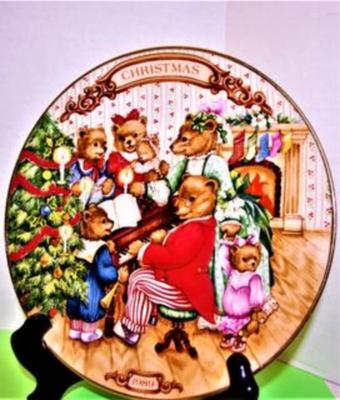 Together for Christmas Avon 1989 Collector Plate