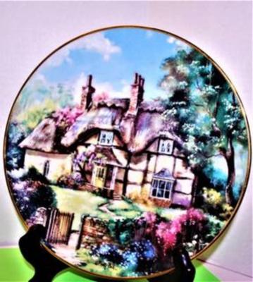 "Ginger Cottage" by Marty Bell Collector Plate