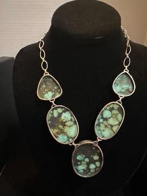 Lot 1006 vintage turquoise necklace
