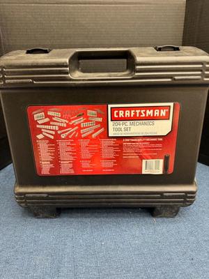lot 1090 craftsman 204- pc mechanics tool set