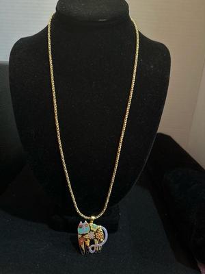 Lot 1045 laurel burch necklace