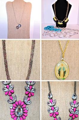 Multiples Assortment of 7 Necklaces-All 20" L