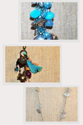 Multiples Assortment of 3 Necklaces 36" L