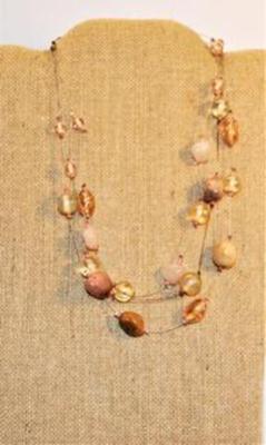 Multiples Assortment of Necklaces 4 @ 16" L & 1 @ 30" L