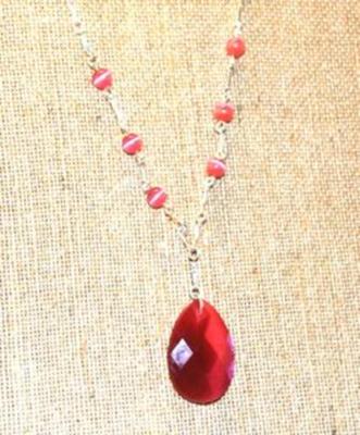 Multiples Assortment of Necklaces 4 @ 16" L & 1 @ 30" L