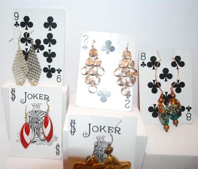 5 Pairs Post Style Earrings Assortment