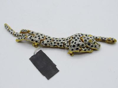 Crystal Sparkly Leopard Should Pin