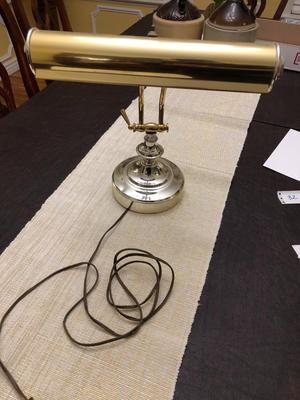 BRASS PIANO LAMP