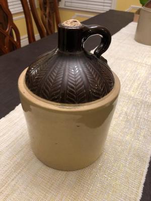 BOOTLEGGER'S BROWN JUG W/ CORK