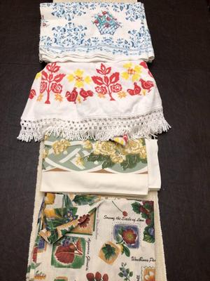 VINTAGE TABLE CLOTHS