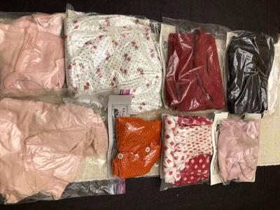 LARGE LOT OF DOLL AND VINTAGE CHILDREN'S CLOTHING