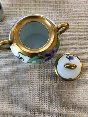 BAVARIAN SUGAR & CREAMER, SALT & PEPPER, TOOTHPICK HOLDER
