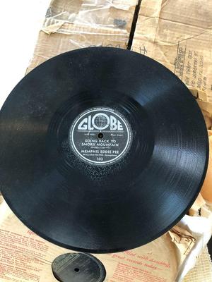BOX FULL OF VICTROLA RECORDS