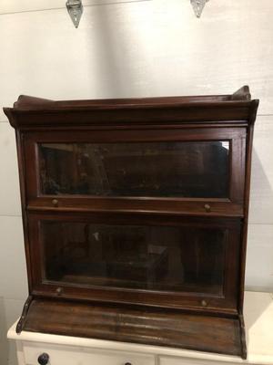 2-SHELF BARRISTER-STYLE BOOKCASE
