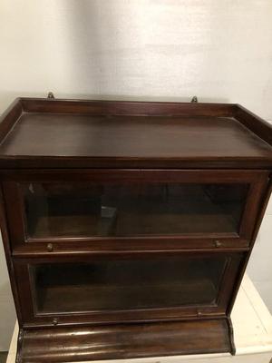 2-SHELF BARRISTER-STYLE BOOKCASE