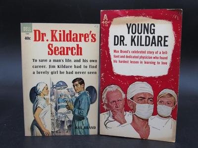 Vintage Dr. Kildare Hospital Romance Drama Novels Dr. Kildare's Search& Young Dr. Kildare