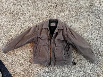 2 MENS LEATHER JACKETS