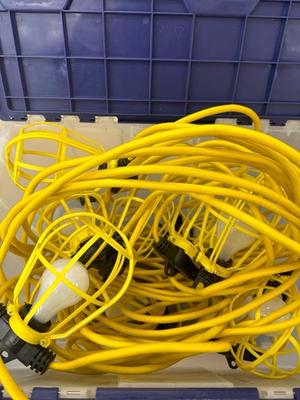 Lot 1290 electric cord temporary lights