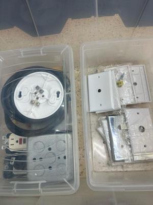 Lot 1332 variety of electrical items