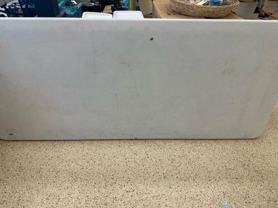 Lot 1358 lifetime 6 foot table