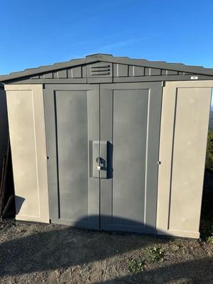 Lot 1324 KETER Plastic Storage shed