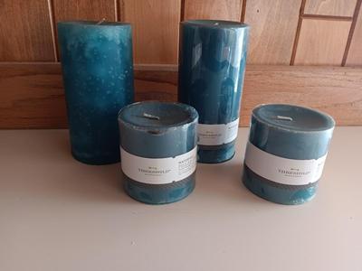 Four new threshold hand poured scented candles - Waterfall.