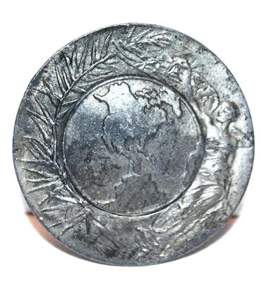 "North & South Americas" Belt Buckle "The Buckle Co." 2 1/2" Diameter