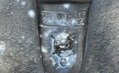 "North & South Americas" Belt Buckle "The Buckle Co." 2 1/2" Diameter