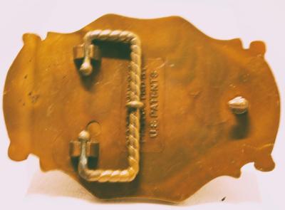 "Mallard Duck" 1980 Raintree Belt Buckle 3 1/2" x 2 1/2"