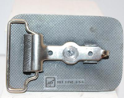 "Statue of Liberty" Belt Buckle "Hit" Brand 3 1/4" x 2" Rect.