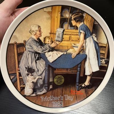 "Add Two Cups and a Measure of Love" Norman Rockwell