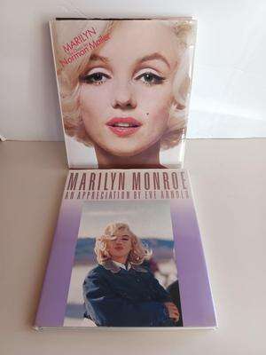 Two collectible Marilyn Monroe books - The classic by Normal Mailer & An appreciation by Eve Arnold