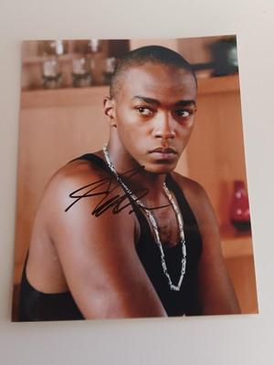 Fuji Film AUTOGRAPHED photograph - Anthony Mackie