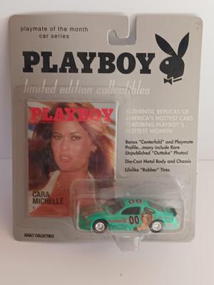 New in package -adult Limited collectible PLAYBOY Playmate of the month CARA MICHELLE Car