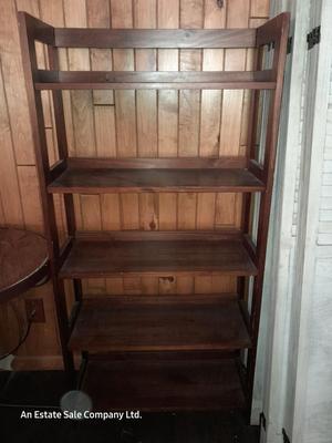 Wooden open back Shelving unit