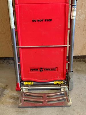 TOTAL TROLLEY MULTI PURPOSE UTILITY TROLLY, DOLLY, HAND TRUCK & STEP LADDER