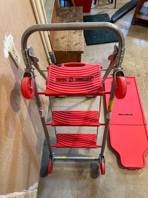 TOTAL TROLLEY MULTI PURPOSE UTILITY TROLLY, DOLLY, HAND TRUCK & STEP LADDER