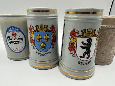 German Beer Steins. (5)