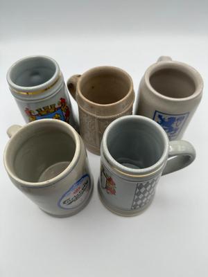 German Beer Steins. (5)