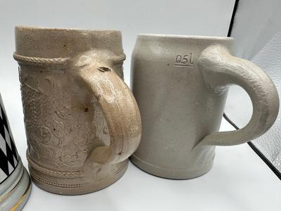German Beer Steins. (5)