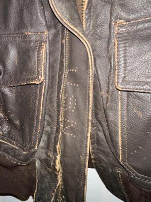 USN Naval Forces Leather Jacket (1 of 2)