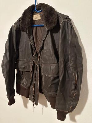 USN Naval Forces Leather Jacket (1 of 2)