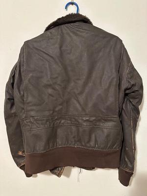 USN Naval Forces Leather Jacket (1 of 2)