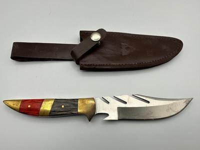 Knife with sheath